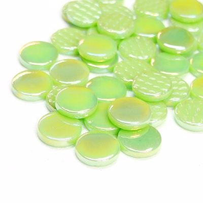 003p parelmoer mint green 18 mm