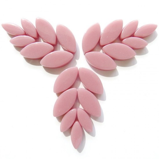 Glas bloemblaadjes - rose
