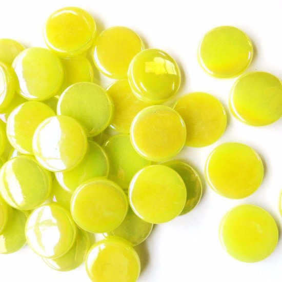 027p parelmoeer daffodil yellow 18 mm