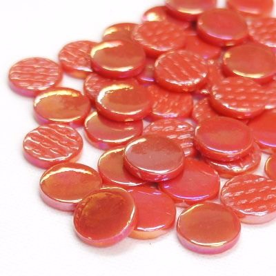 106p parelmoer orange red 18 mm