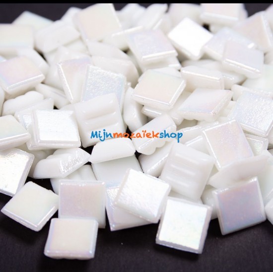 white diamond pearl parelmoer mozaieksteentjes