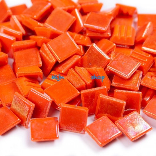 orange pearl parelmoer mozaieksteentjes