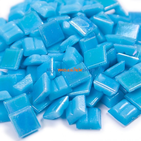 turquoise blauw parelmoer mozaieksteentjes