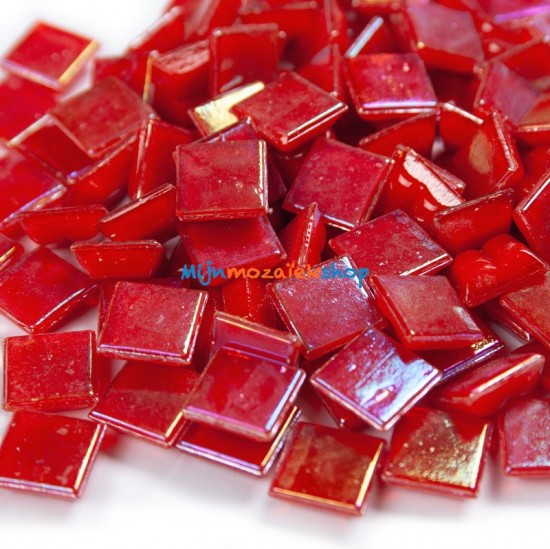 rubi red parelmoer mozaieksteentjes