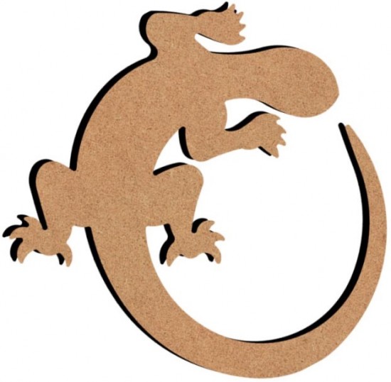 MDF salamander (26 cm)