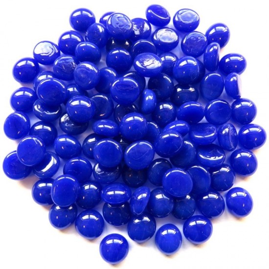 4354 mini glasparels blauw marmer