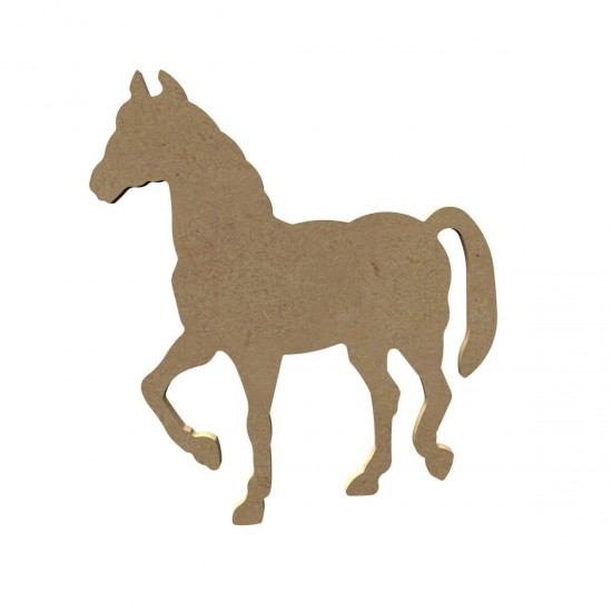 MDF paard (15 cm)