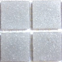 Glas mozaiek steentjes 2 cm - staal grijs