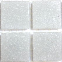 Glas mozaiek steentjes 2 cm - poeder grijs