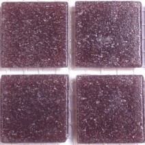 Glas mozaiek steentjes 2 cm - violet paars
