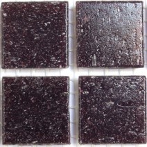 Glas mozaiek steentjes 2 cm - ultra violet paars