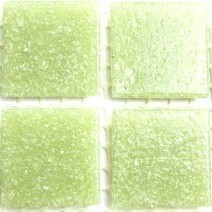 Glas mozaiek steentjes 2 cm - appel groen
