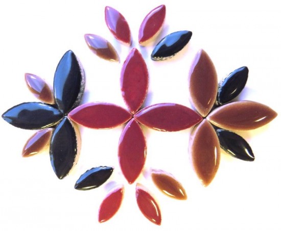 Keramiek Bloemblaadjes – mix boeket