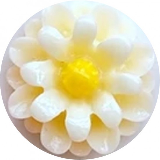 Bloemetje licht geel