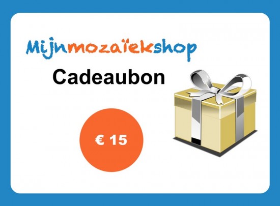 Cadeaubon 15 euro