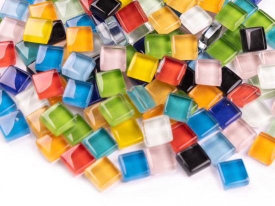 Crystal 1 cm   mix colorful 0