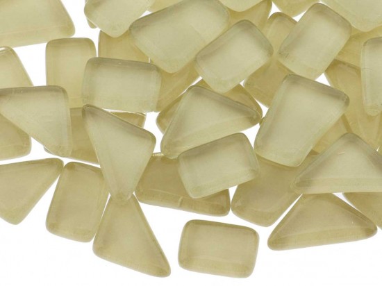 Crystal glas puzzel   creme