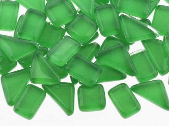 Crystal glas puzzel   grasgroen