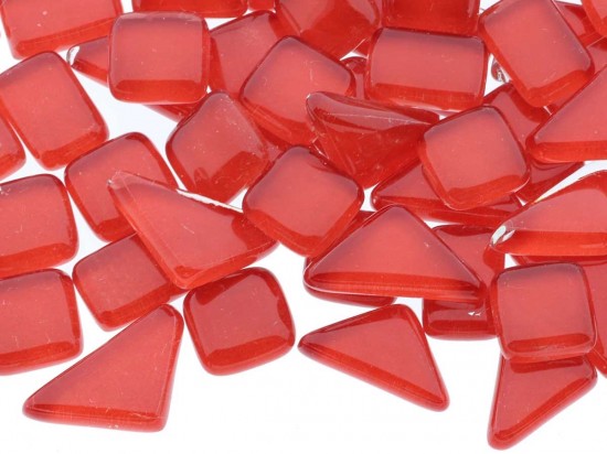 Crystal glas puzzel   rood