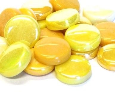 Glas optic drops 20 mm   french mustard