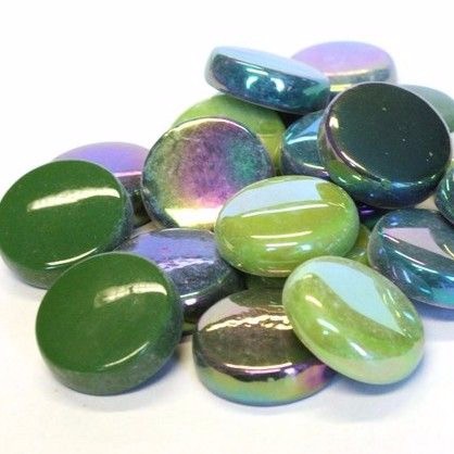 Glas optic drops 20 mm   treehugger green