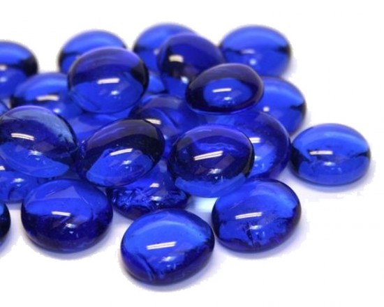 Glasparels   4405 blauw kristal