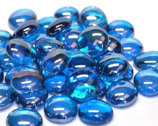 Glasparels   4419 turquoise diamant