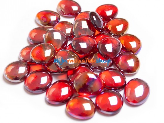 Glasparels 4419 rood diamant
