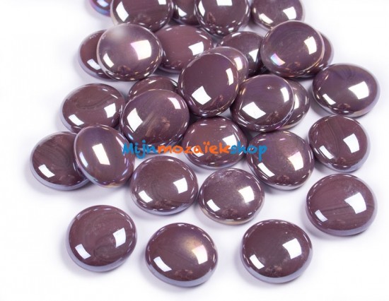 Glasparels 4477   pruim opaal