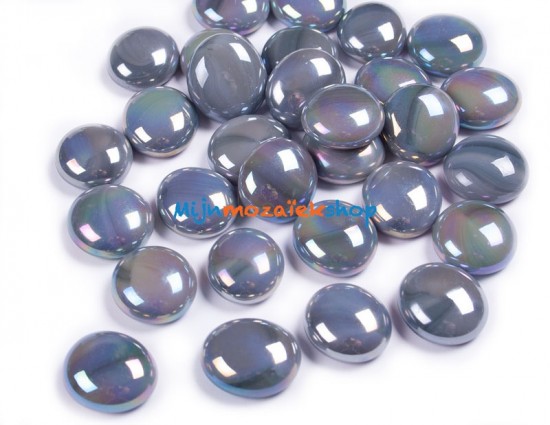 Glasparels 4478   grijs opaal