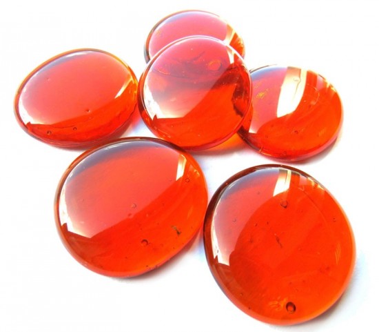 Glasparels xl 4512 oranje kristal