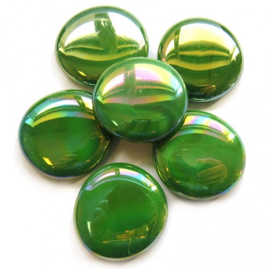 Glasparels xl 4517 groen opaal