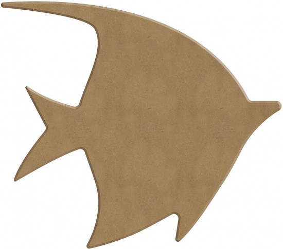 MDF exotische vis (14 cm)