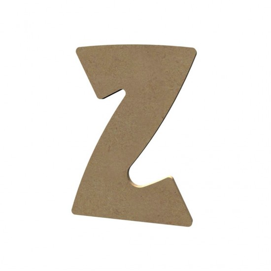 Mozaïek ondergrond - MDF letter Z (8 cm)