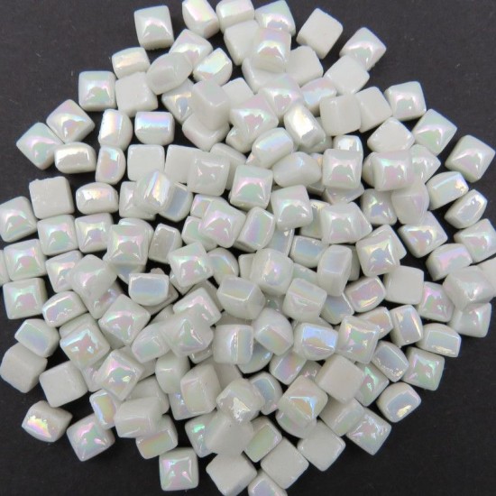 Micro Mozaïeksteentjes – Wit parelmoer