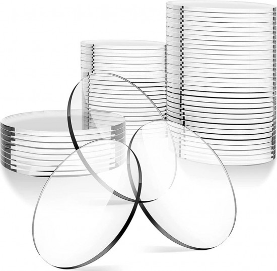 Plexiglas cirkel (10 cm)