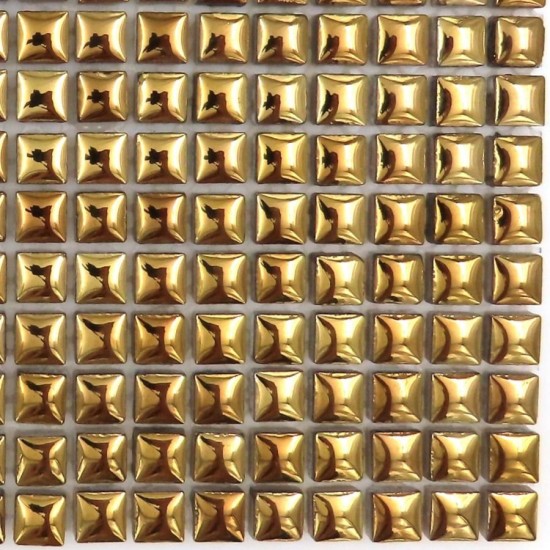 Kermiek mozaieksteentjes 10 mm - goud