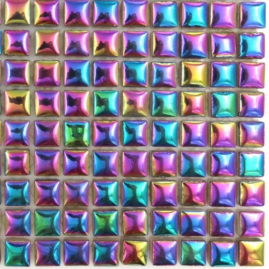 Kermiek mozaieksteentjes 10 mm - disco lights