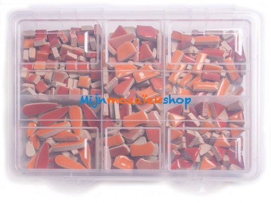 Mozaieksteentjes Box de luxe on fire