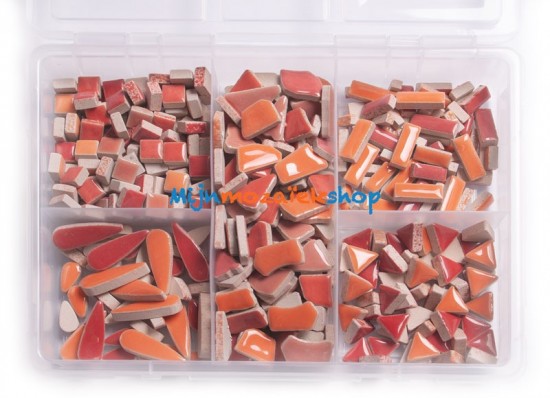 Mozaieksteentjes Box de luxe on fire