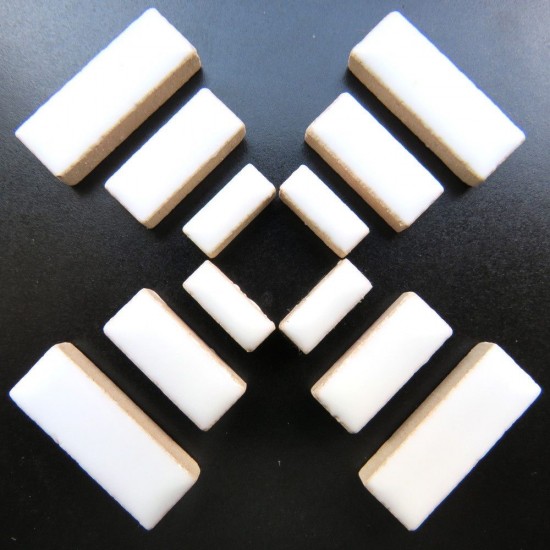 Keramiek staafjes - wit