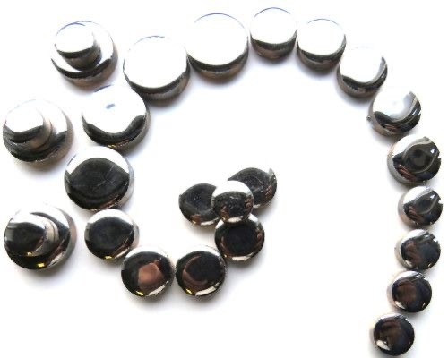 Keramiek rond   h02 silver