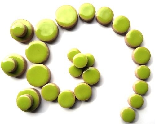 Keramiek rond   h13 kiwi