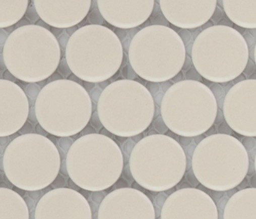 Keramiek rond 19 mm   creme