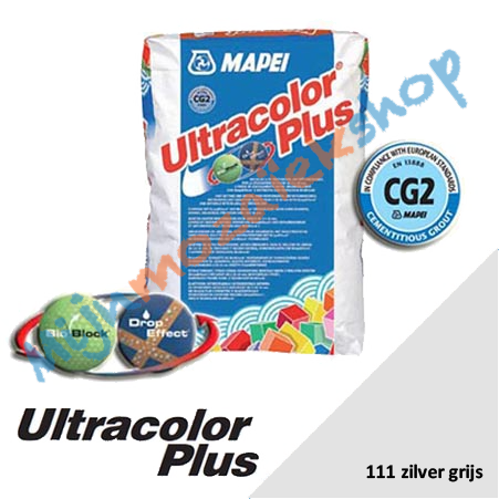 Mapei 111 zilver grijs 0