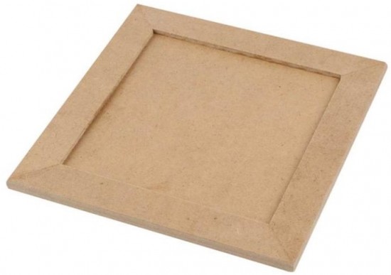 Mdf collagelijst 15x15 cm