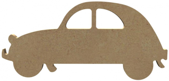 MDF figuur - lelijke eend (15 cm)