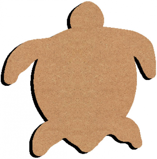 MDF zeeschildpad (27 cm)