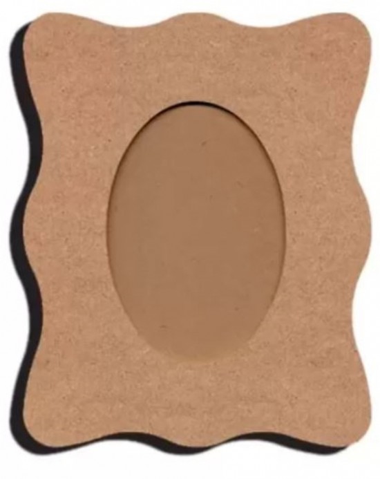 Mdf fotolijst golf 15x12 cm