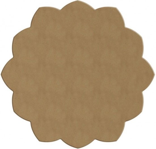 Mdf vorm pioenroos 20 cm